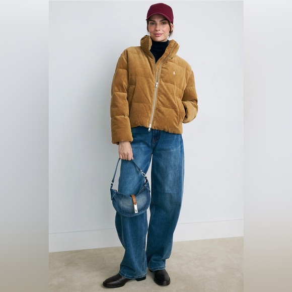 Polo by Ralph Lauren Corduroy Puffer Coat S/P - Picture 4 of 13